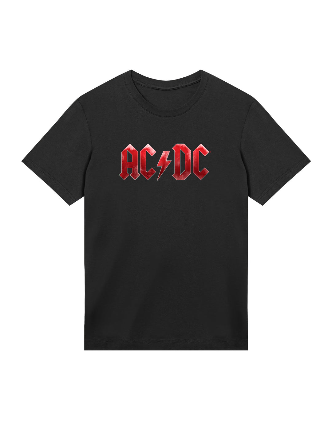 ACDC Red Ice Logo with True Blanks | Mens Regular Tee