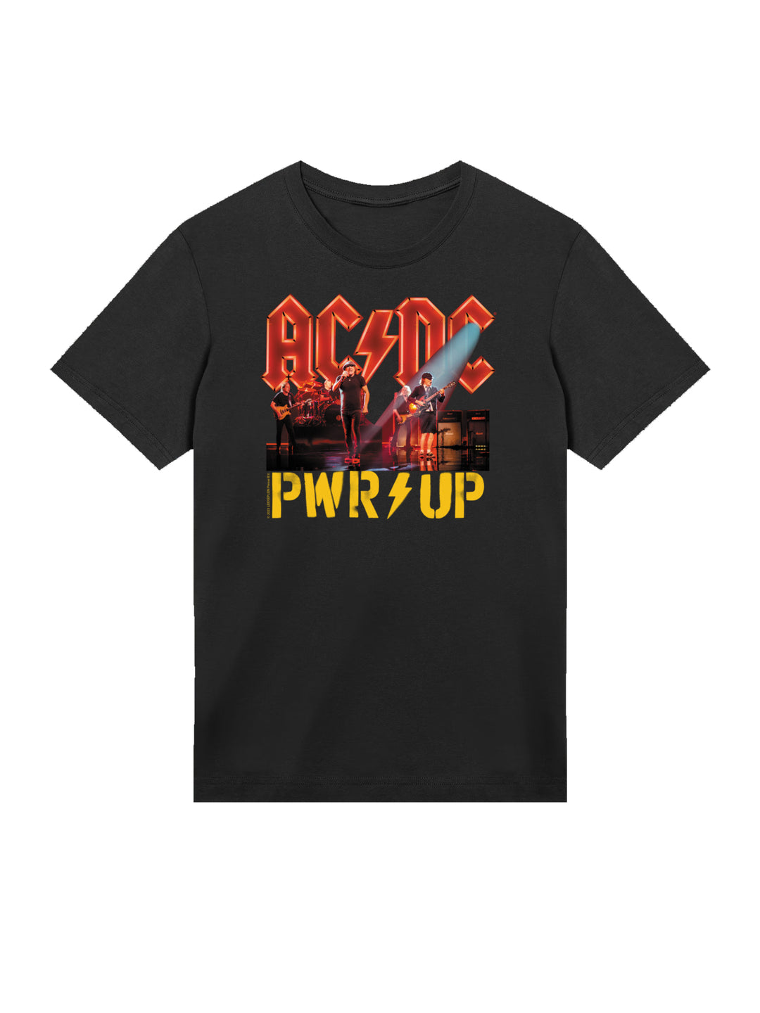 ACDC PWRUP Stage Lights with True Blanks | Mens Regular Tee