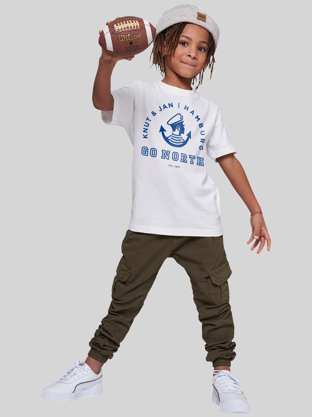 FINN | Kids T-Shirt Go North Logo