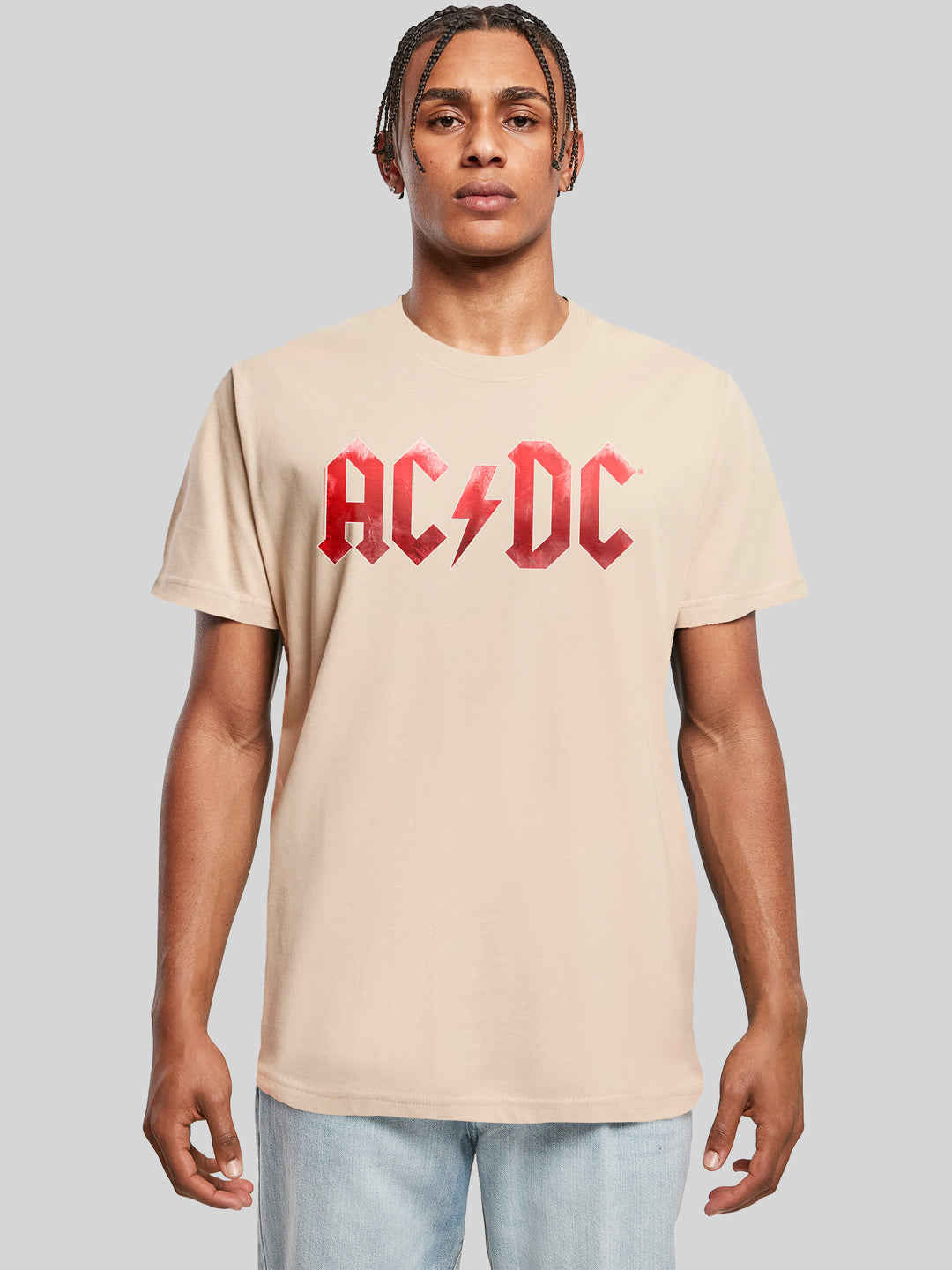 ACDC Red Ice Logo T-Shirt Round Neck