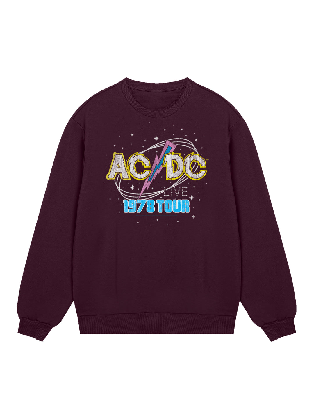 ACDC 1981 Live Tour with True Blanks | Mens Regular Sweater