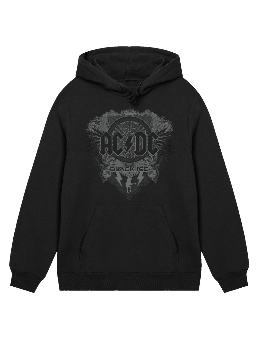 ACDC Black Ice with True Blanks | Mens Regular Hoodie