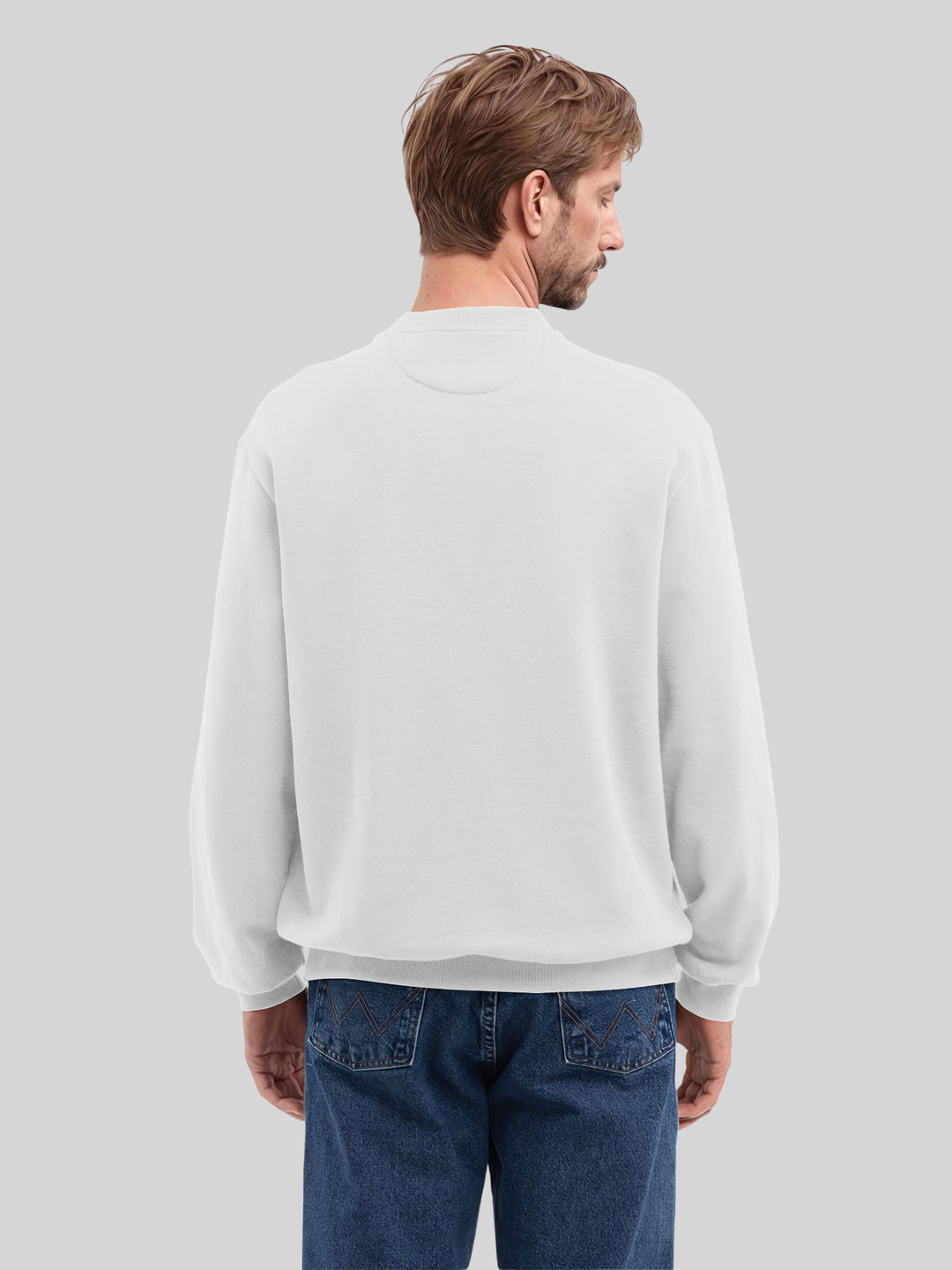 ACDC Blue Ice Logo with True Blanks | Mens Regular Sweater