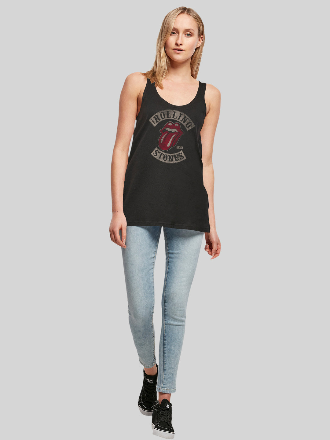 The Rolling Stones Tour '78 Blk Vector with Ladies Tanktop