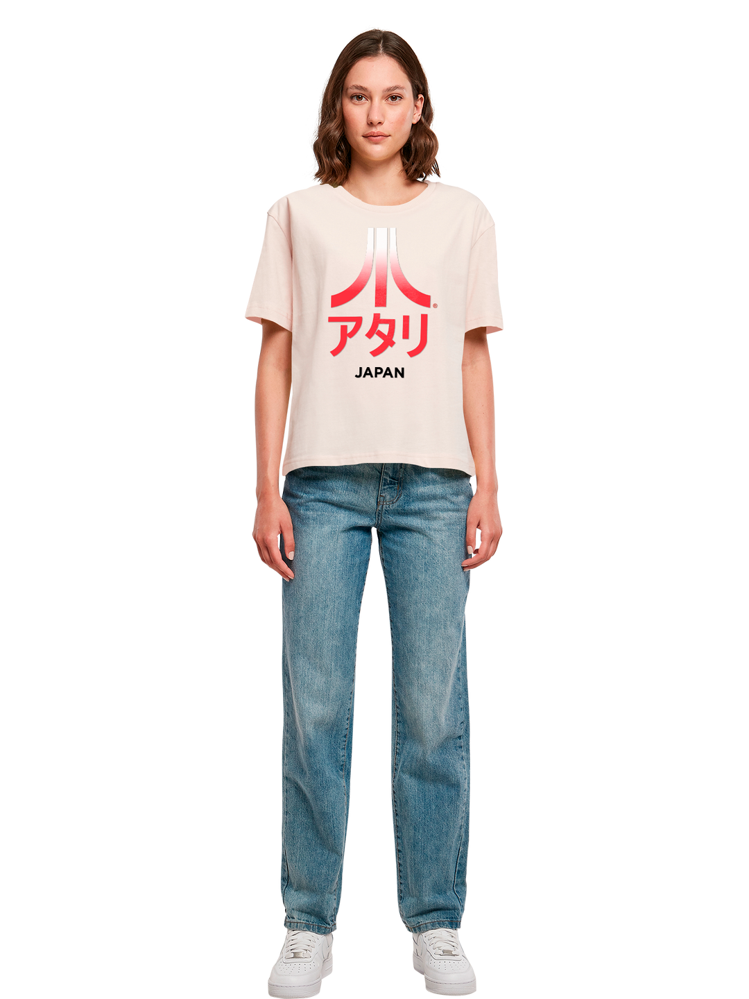 Atari Japan Retro Arcade Games with Ladies Everyday Tee
