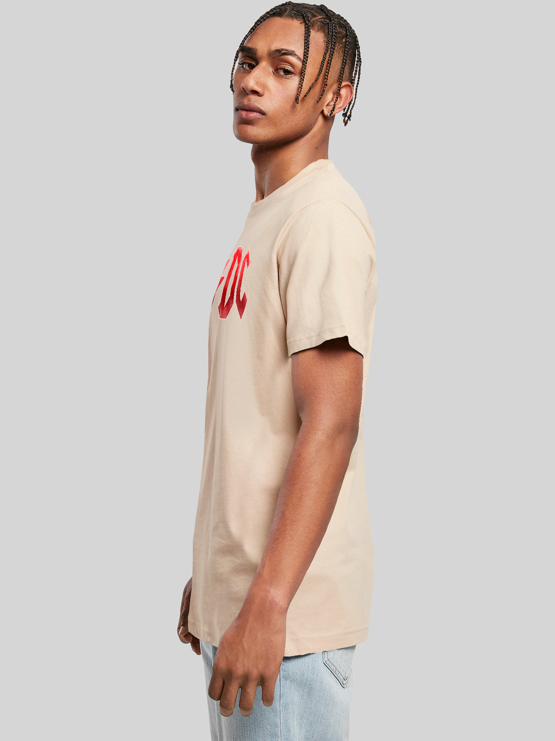 ACDC Red Ice Logo T-Shirt Round Neck