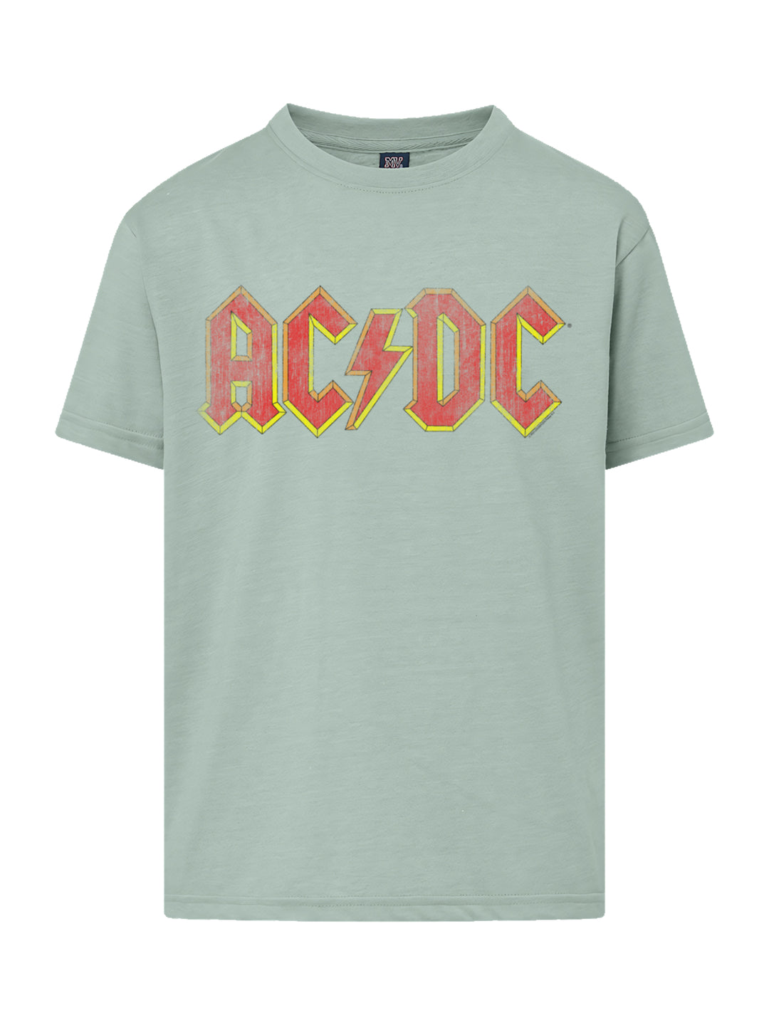 AC/DC Distressed Red Logo with Youth Buddy Tee