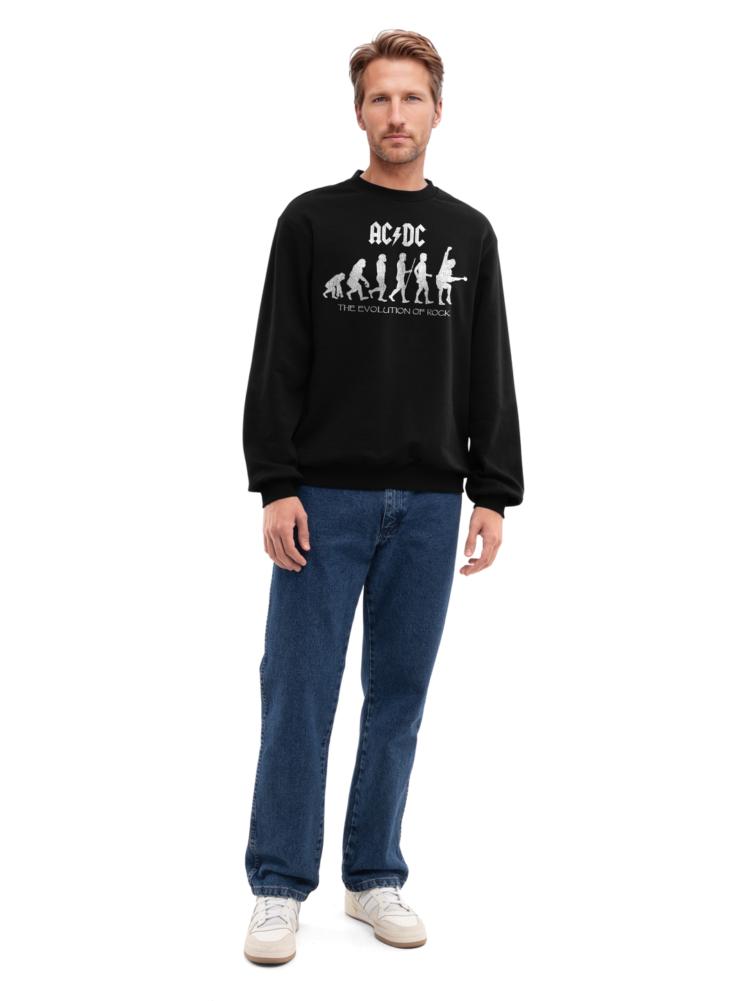 AC/DC Evolution Of Rock Organic Sweatshirt