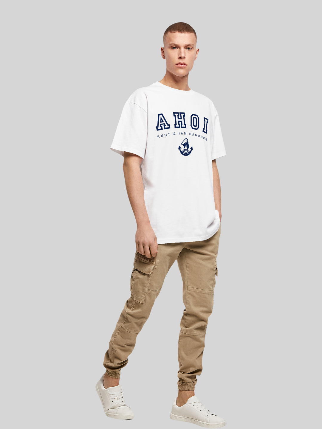 KNUT | Oversize F4NT4STIC T-Shirt – Herren Ahoi