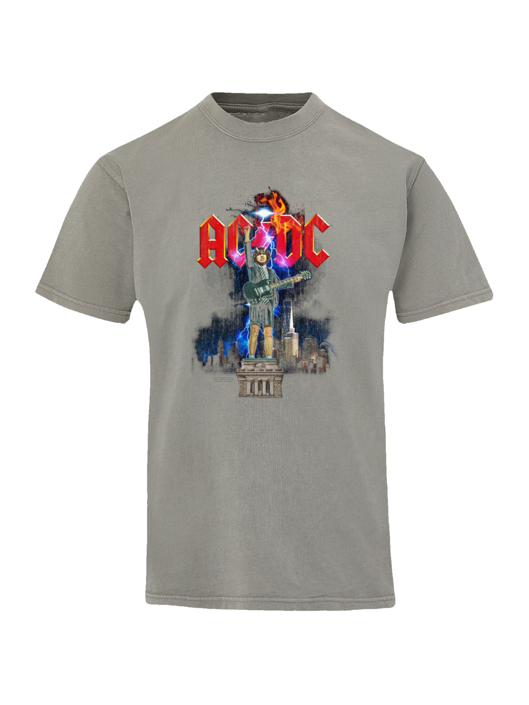 AC/DC Angus NYC Lightning with Coastal Color Tee