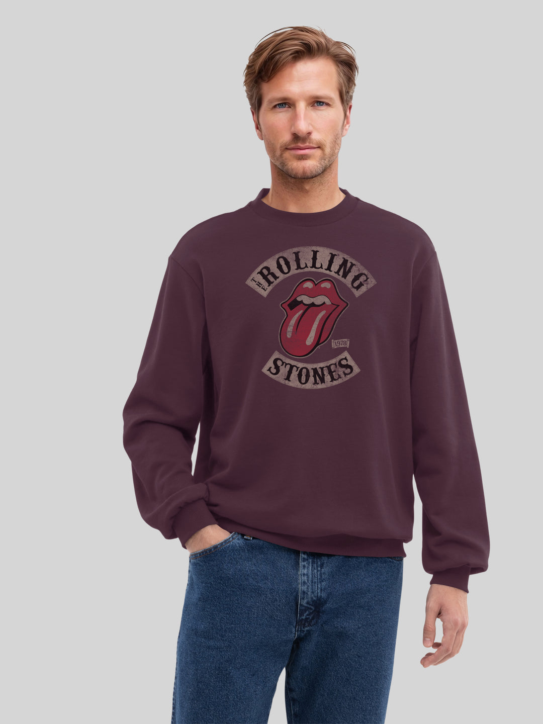 The Rolling Stones Tour 78 with True Blanks | Mens Regular Sweater