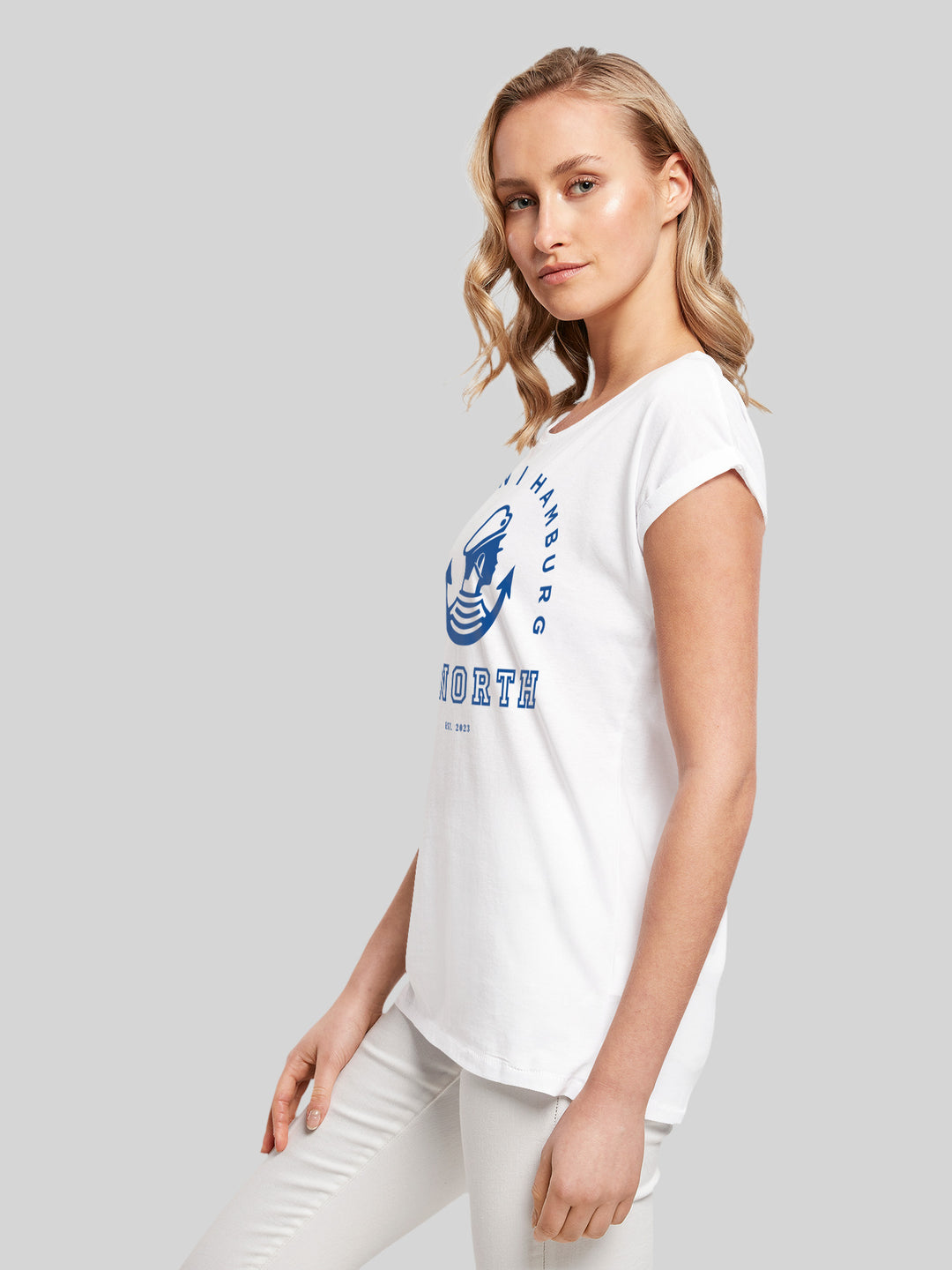 MALIN | T-Shirt Damen Go North Logo