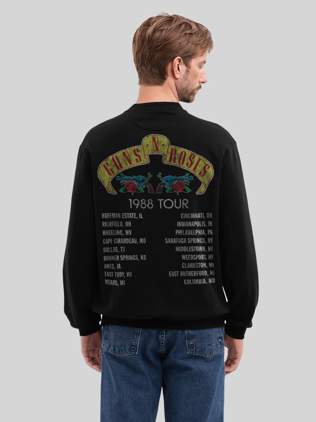Guns N' Roses 1988 Tour | Mens Regular Sweater