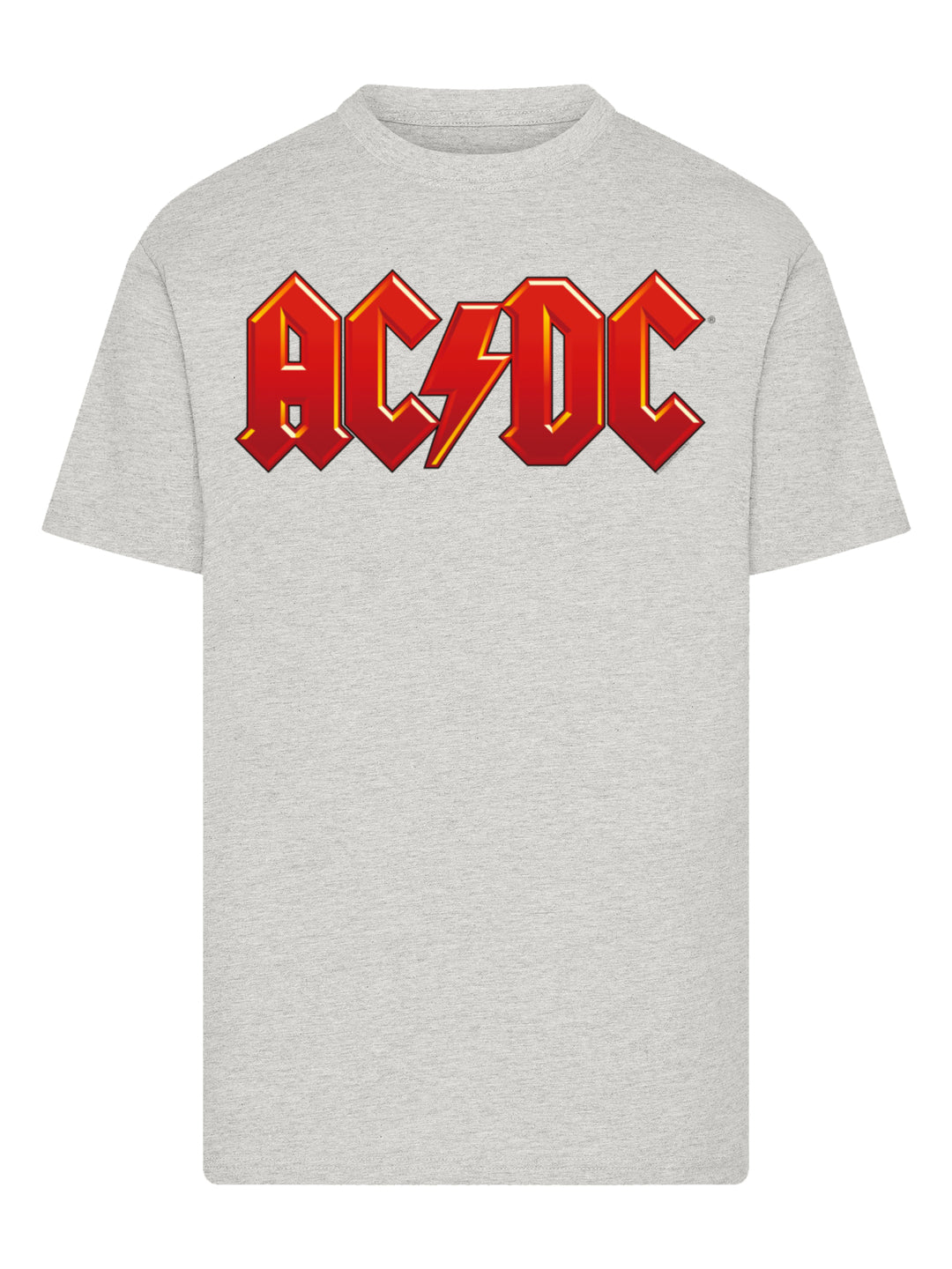 ACDC Dark Red Logo with T-Shirt Round Neck