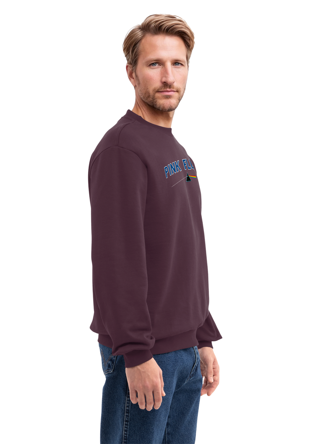 Pink Floyd College Prism with True Blanks | Mens Regular Sweater