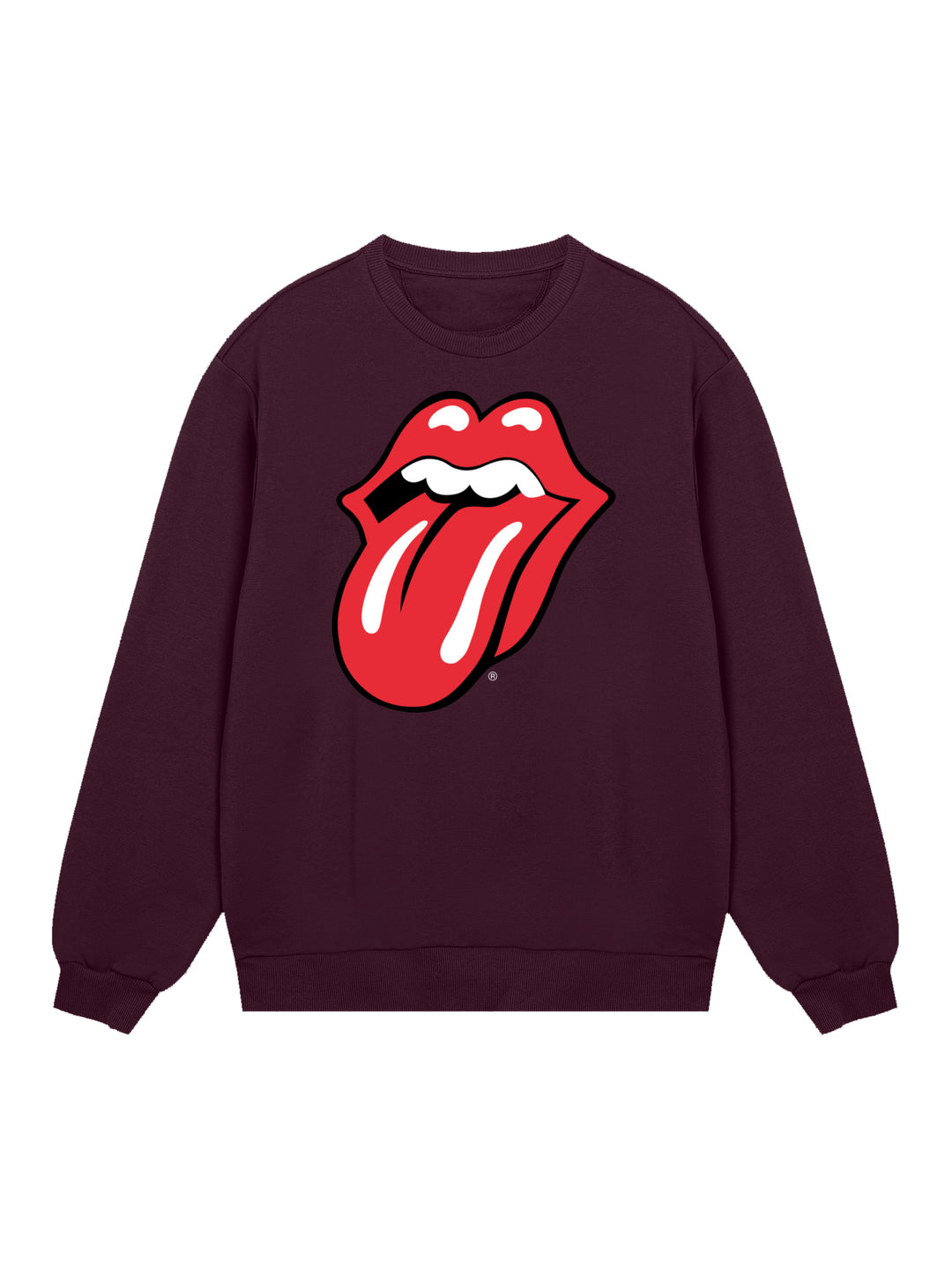 The Rolling Stones Classic Tongue Blk with True Blanks | Mens Regular Sweater