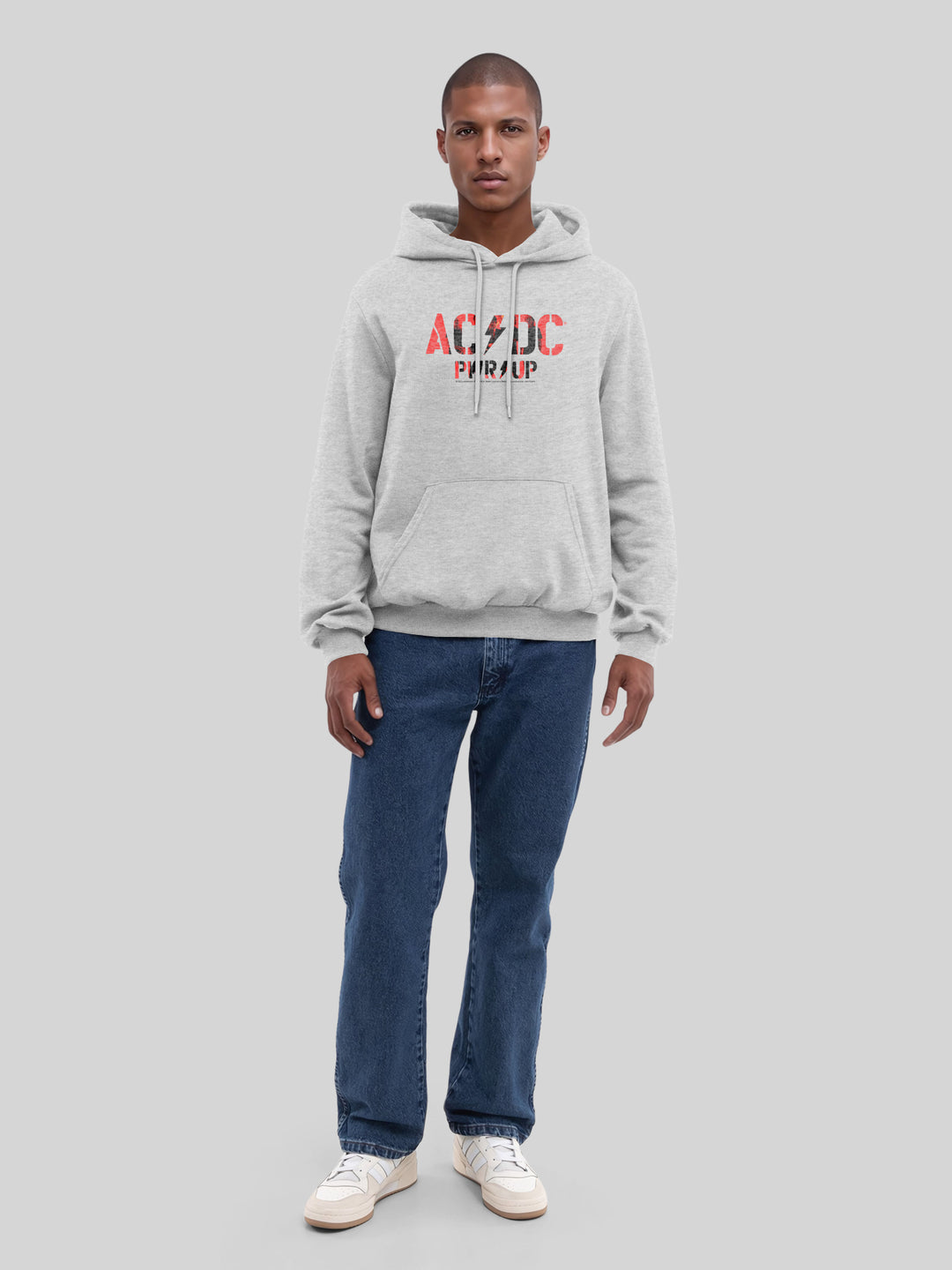 AC/DC PWRUP Photo Logo Organic Hoodie