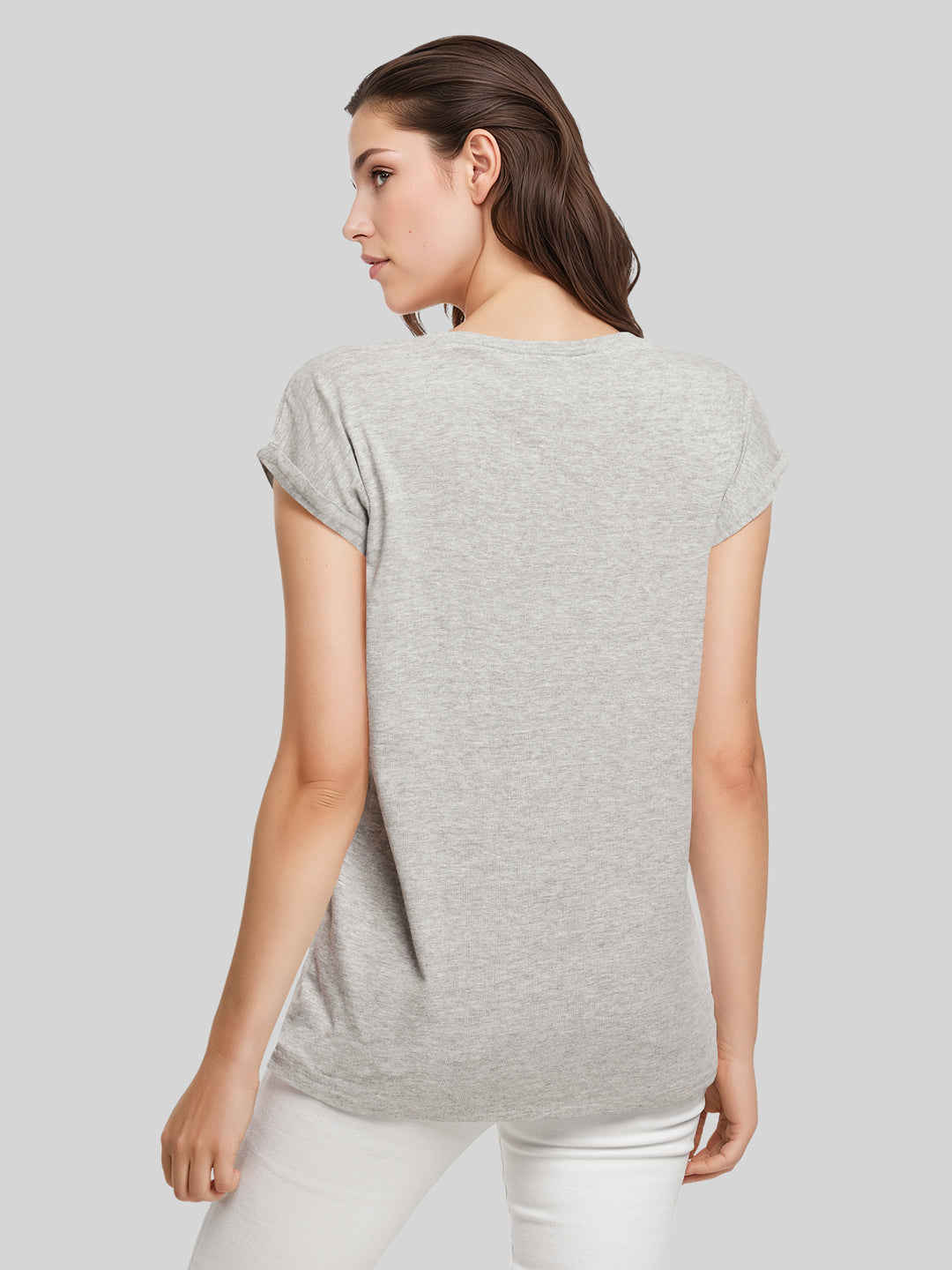 Guns N' Roses Roses Skull with Ladies Extended Shoulder Tee