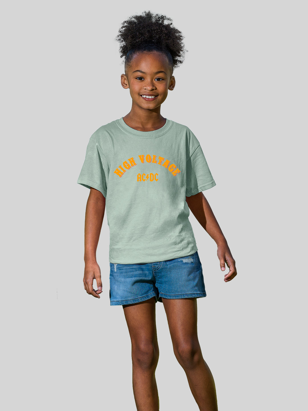 AC/DC High Voltage Collegiate with Youth Buddy Tee
