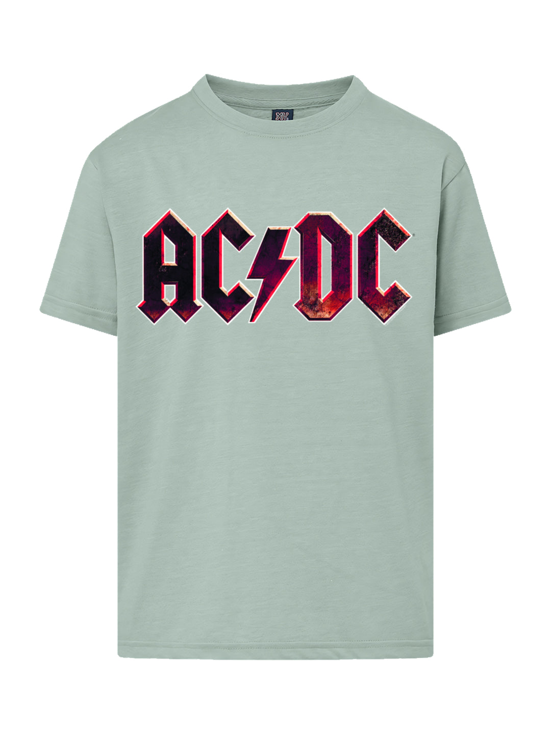 AC/DC Raw Distressed Logo with Youth Buddy Tee