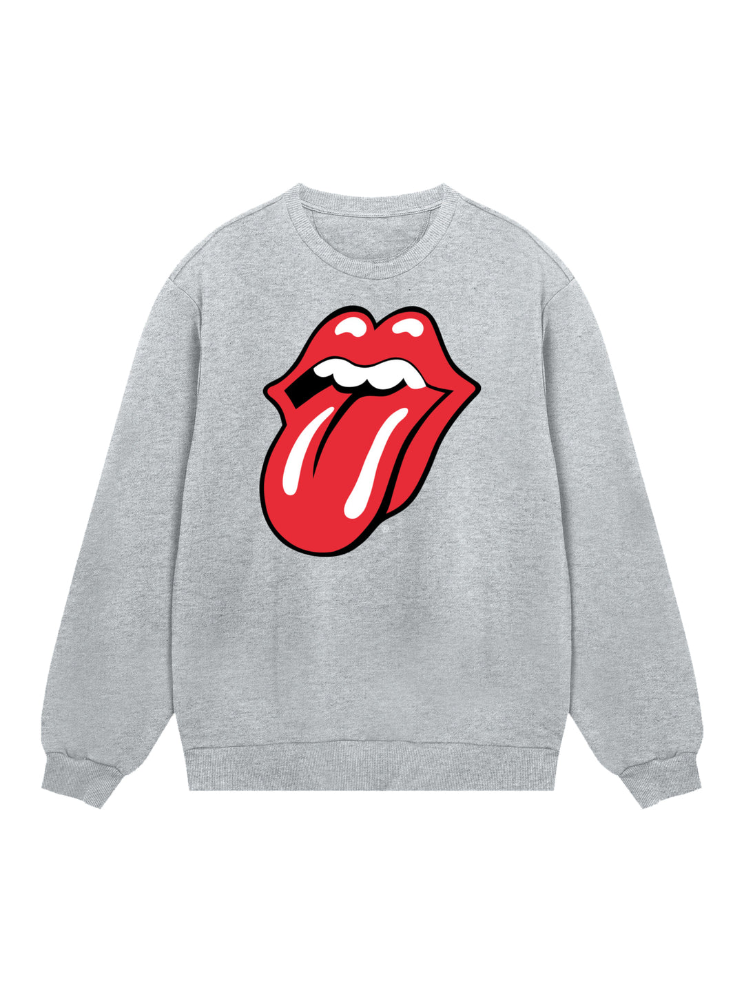 The Rolling Stones Classic Tongue Blk with True Blanks | Mens Regular Sweater