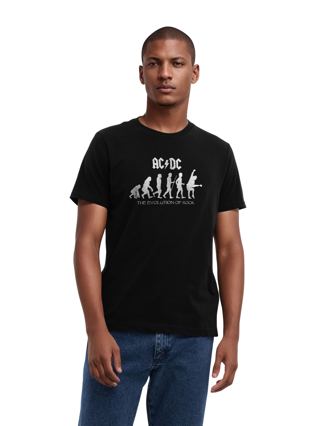 AC/DC Evolution Of Rock Organic T-Shirt