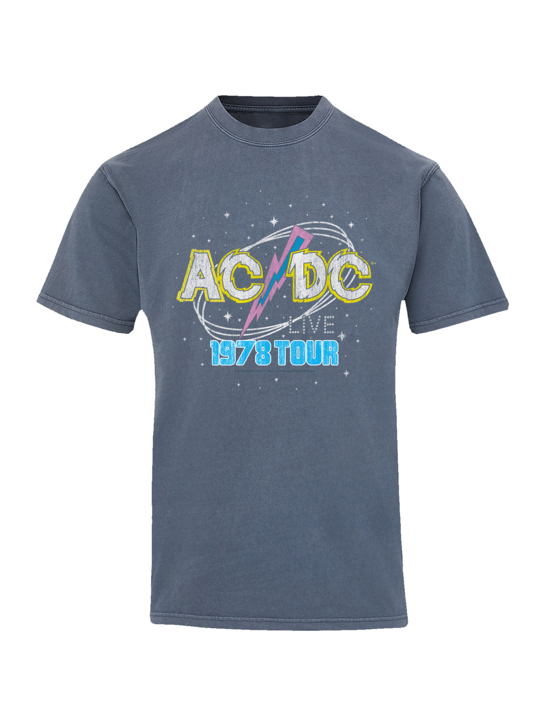 AC/DC 1981 Live Tour with Coastal Color Tee