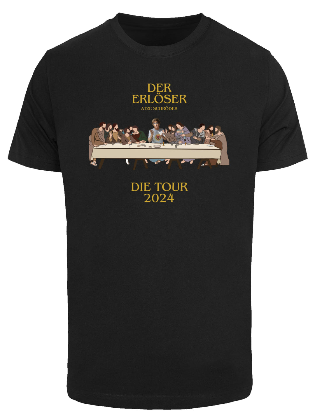 Der Erlöser - Die Tour 2024 and Atze with T-Shirt Round Neck
