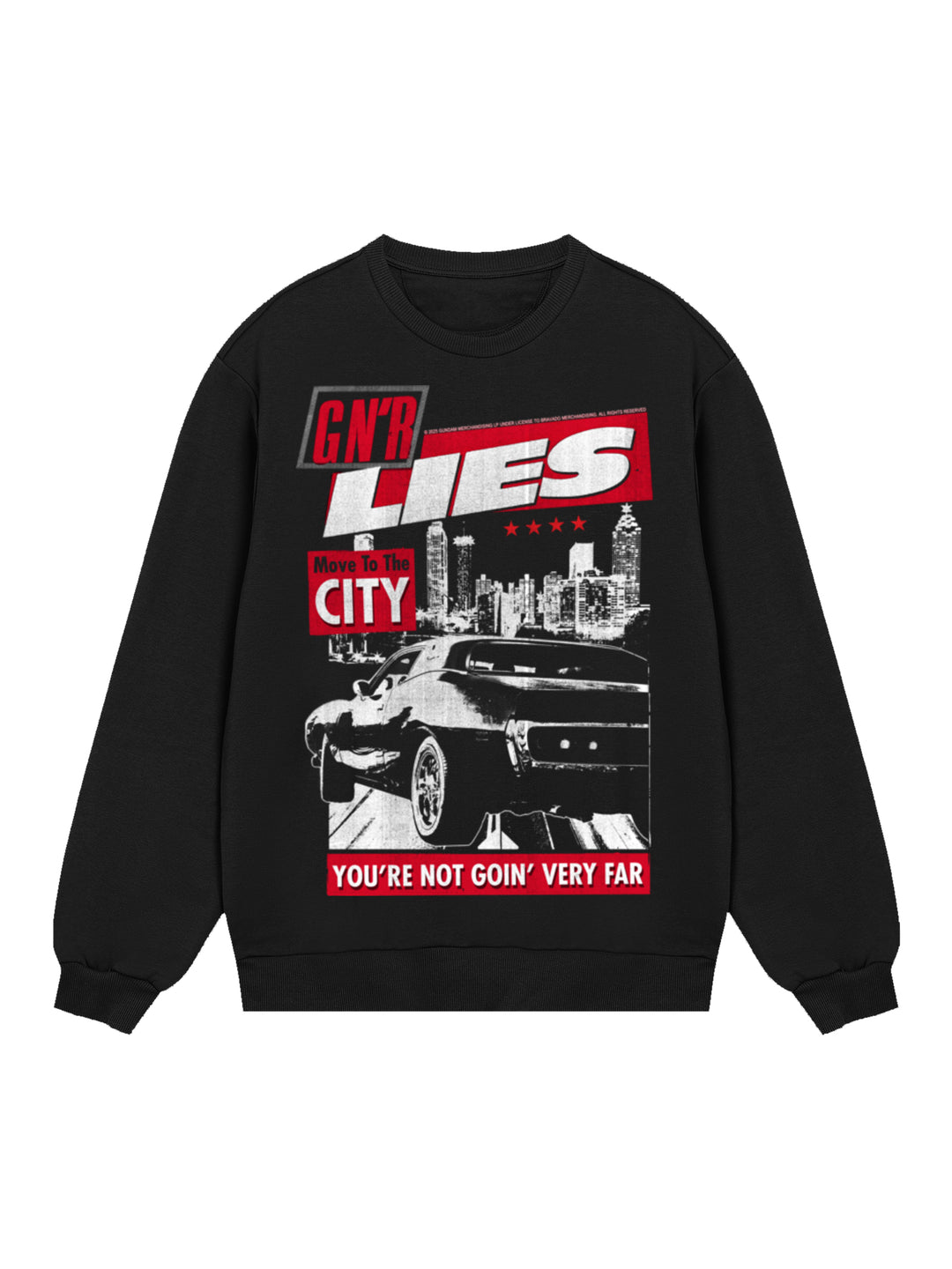 Guns N' Roses Lies City | Mens Regular Sweater