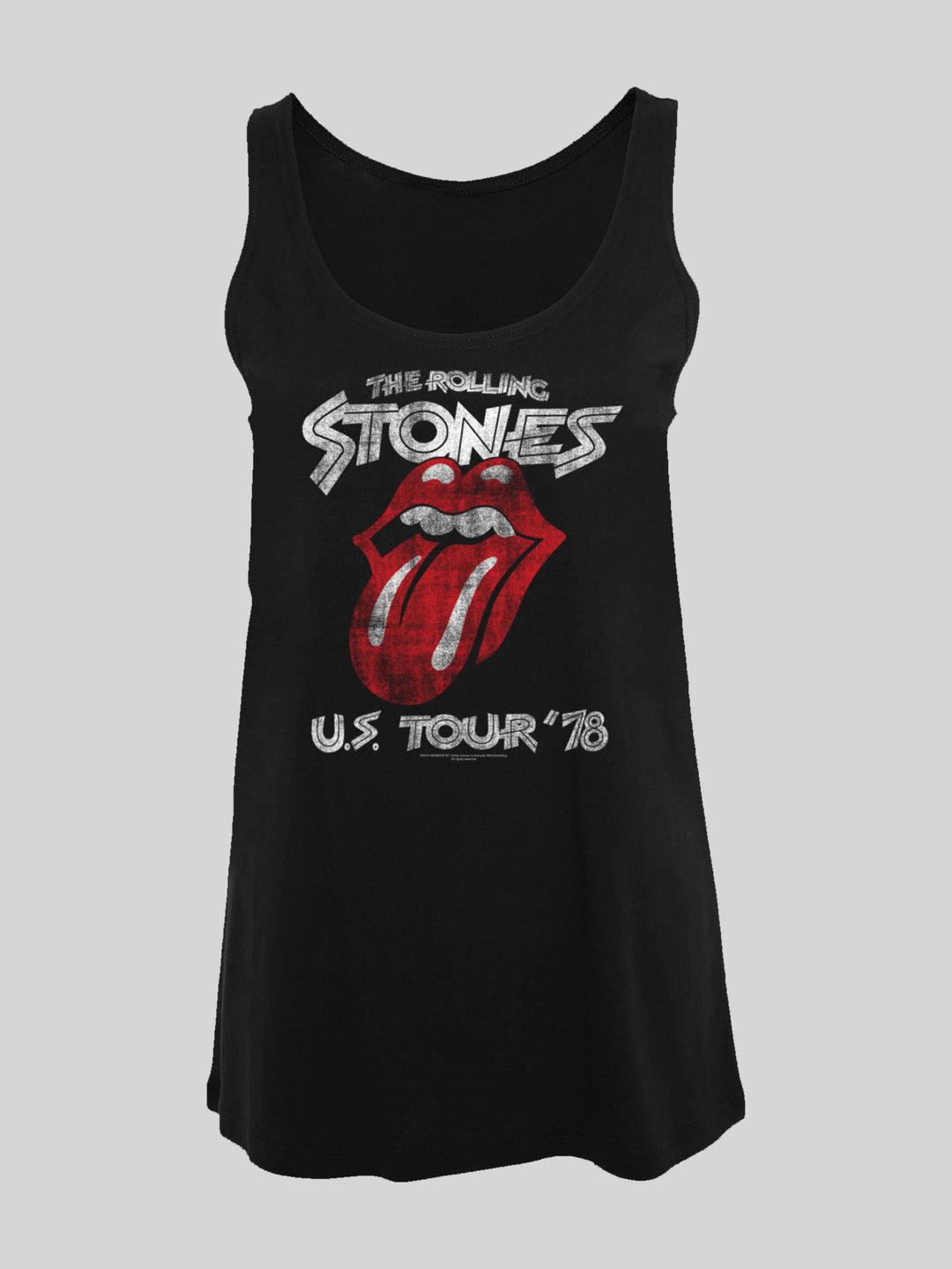The Rolling Stones US Tour '78 and The Rolling Stones US Tour '78 Black with Ladies Tanktop