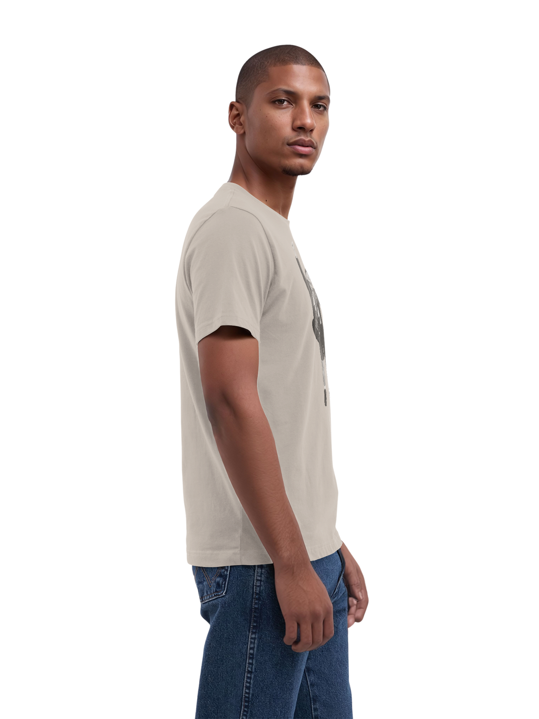 ACDC Angus Young Cut Out with True Blanks | Mens Regular Tee