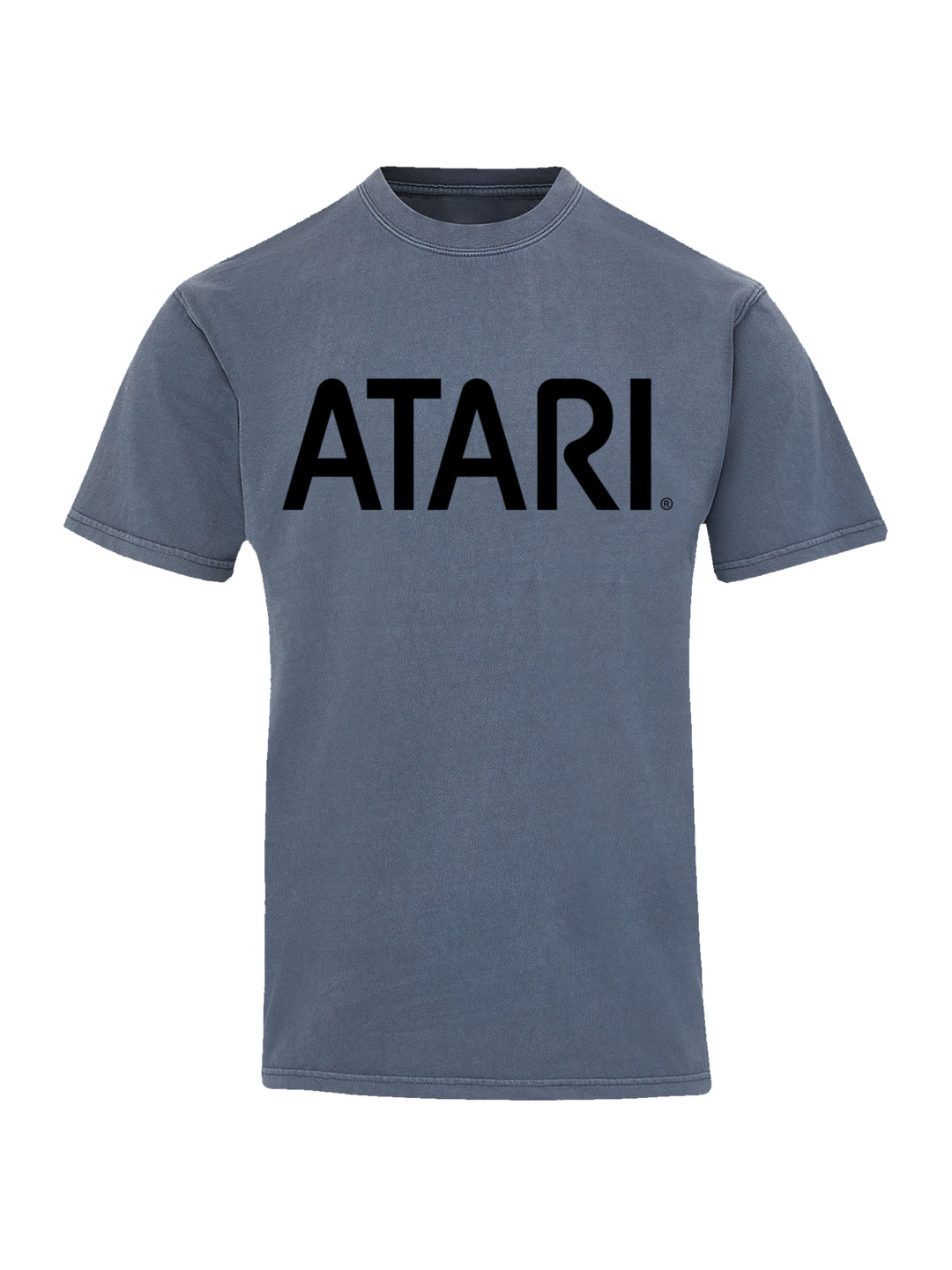 Atari Games Black Retro Gaming with Coastal Color Tee