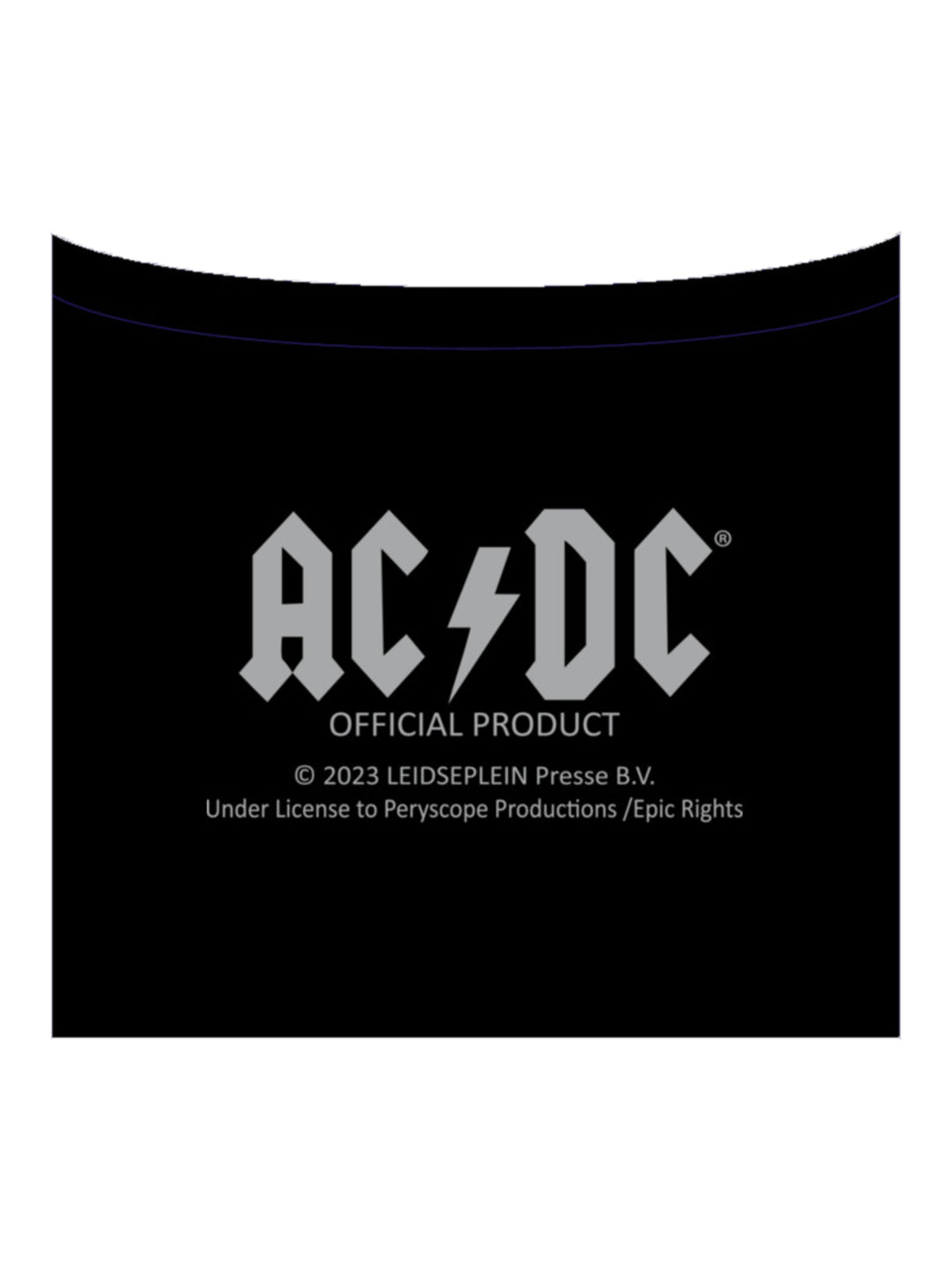 AC/DC Heavy Oversized Tee - Salute to the Iconic "For Those About To Rock" 1981 Album