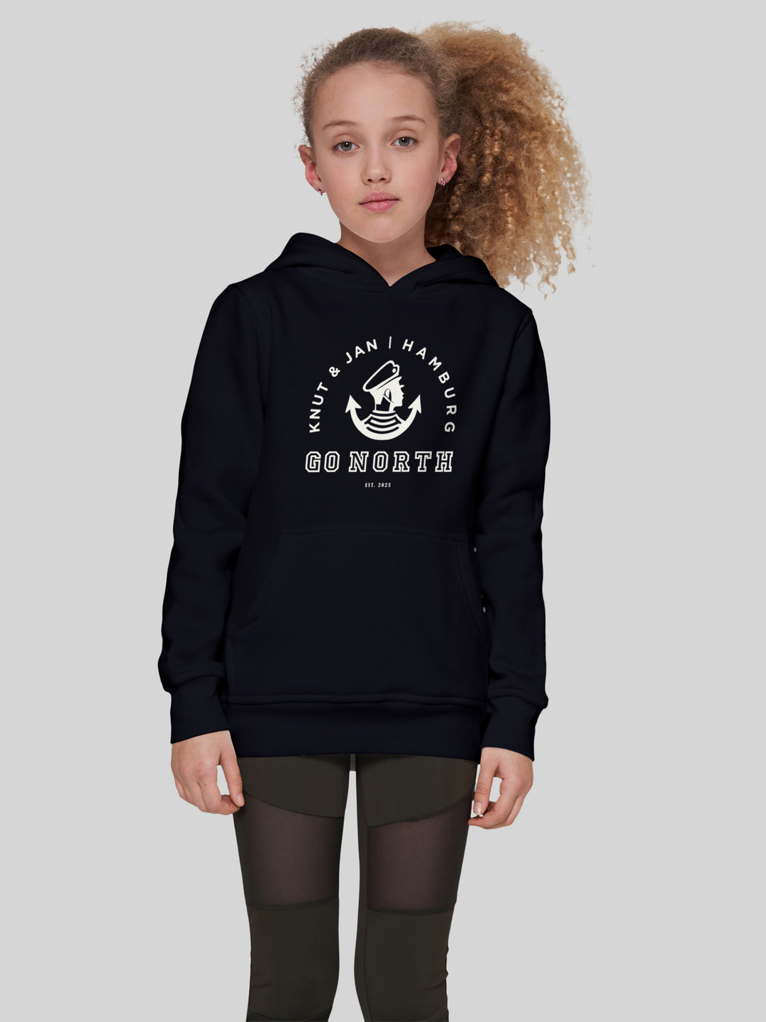 JANNE | Kids Hoodie Go North Logo