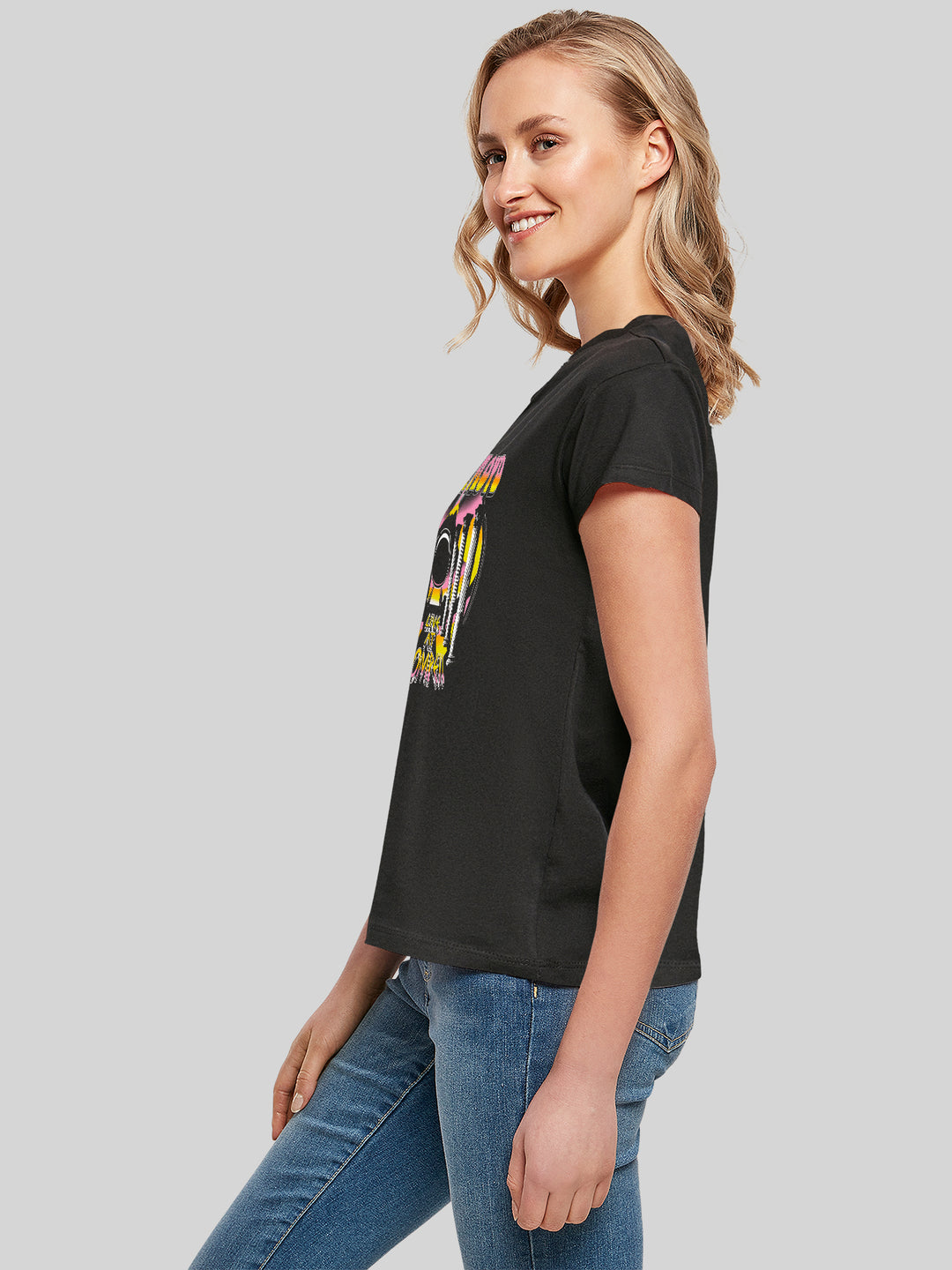 Pink Floyd Live At Pompeii Volcano Ladies Box T-Shirt