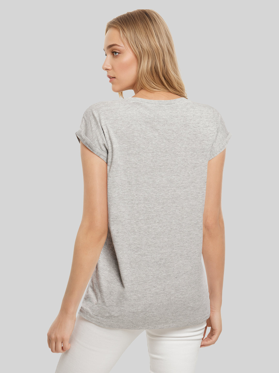 ACDC Angus Young Cut Out Ladies Extended Shoulder Tee