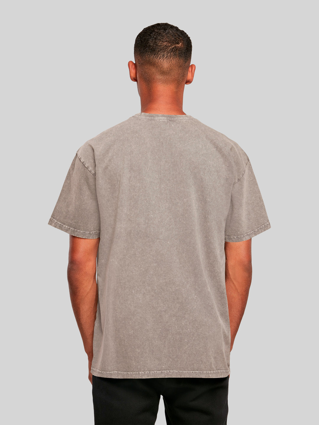 Atari Beijing white Retro Arcade Games with Acid Washed Heavy Oversize Tee