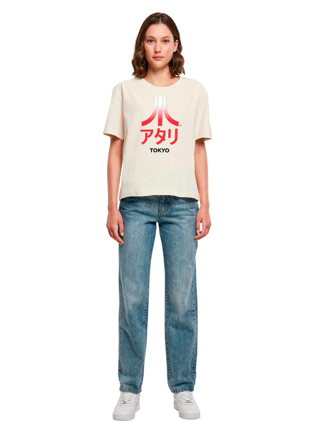 Atari Tokyo Retro Arcade Games with Ladies Everyday Tee