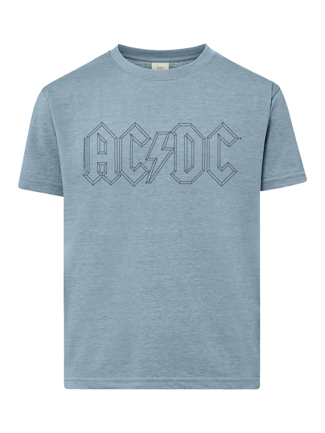 ACDC Black Outline Logo with Youth Buddy Tee