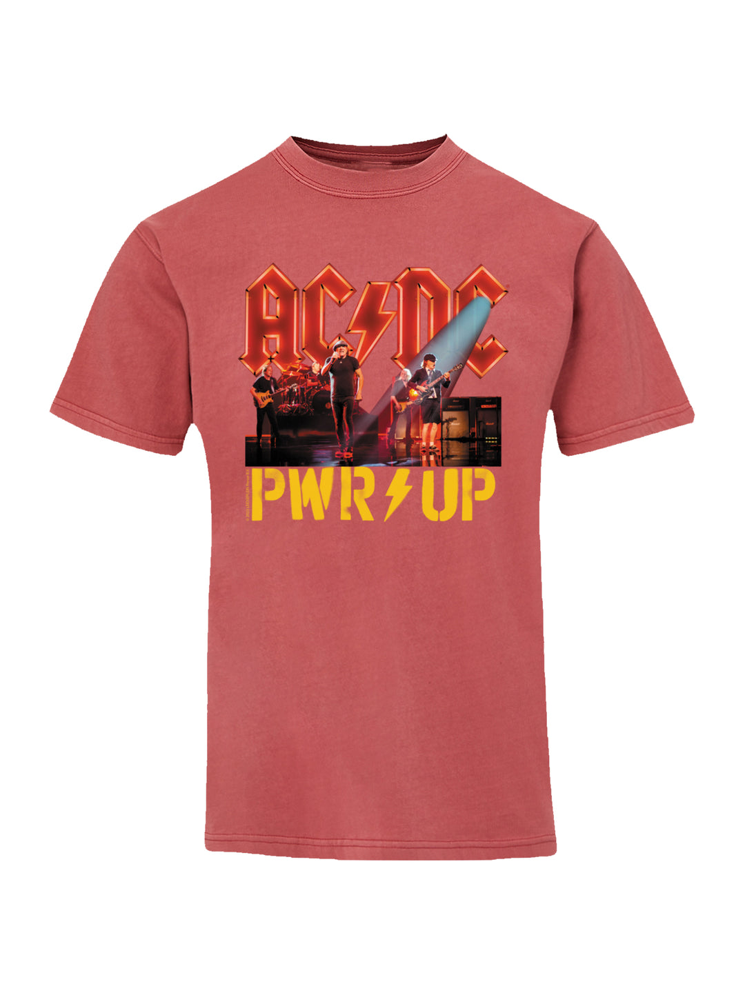 AC/DC PWRUP Stage Lights with Coastal Color Tee