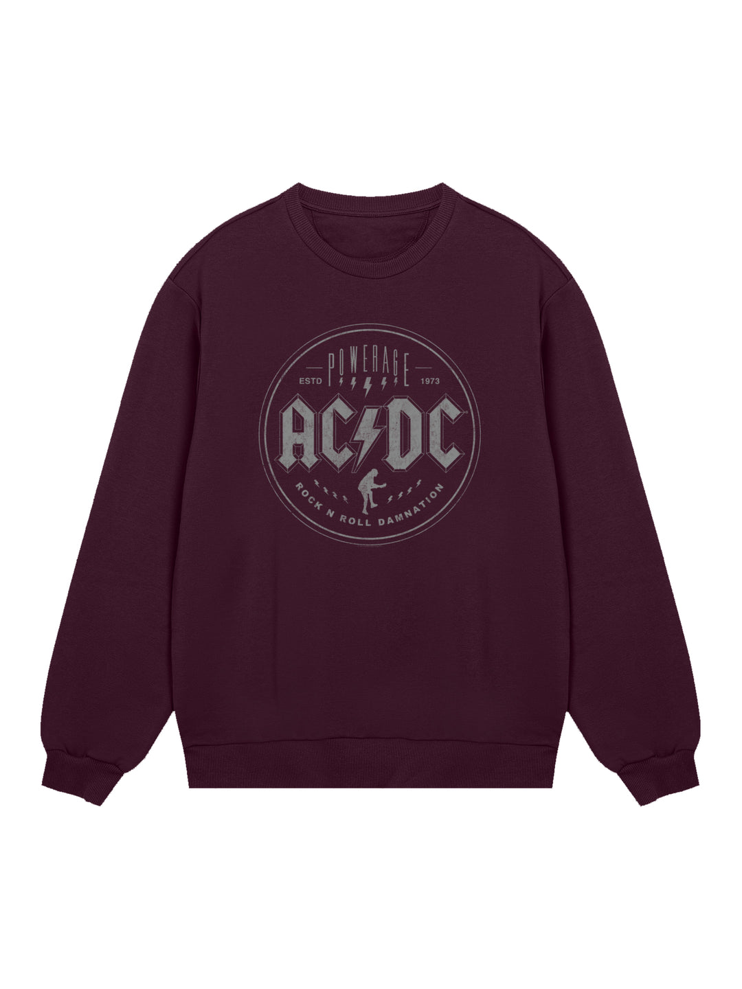ACDC Rock N Roll Damnation with True Blanks | Mens Regular Sweater