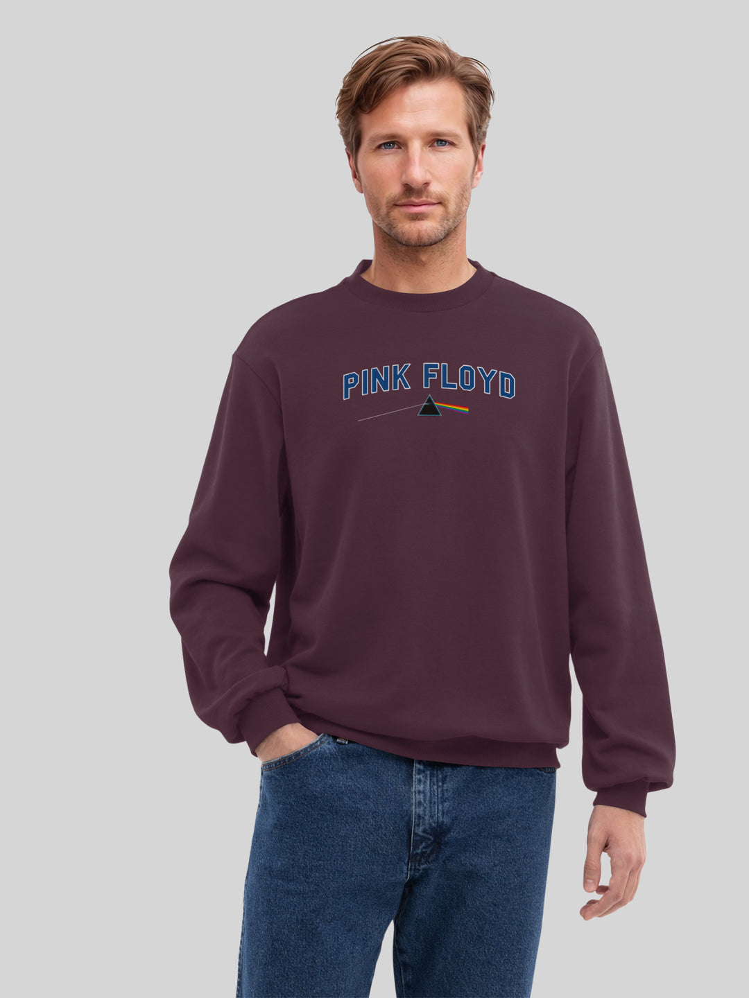 Pink Floyd College Prism with True Blanks | Mens Regular Sweater