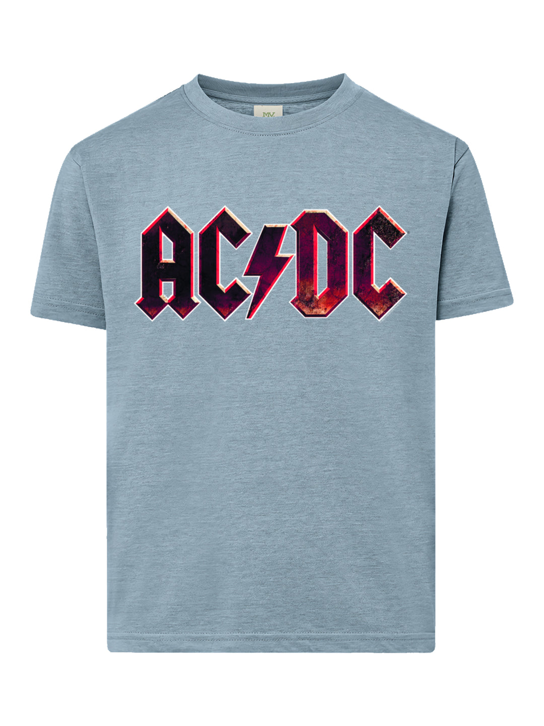 AC/DC Raw Distressed Logo with Youth Buddy Tee