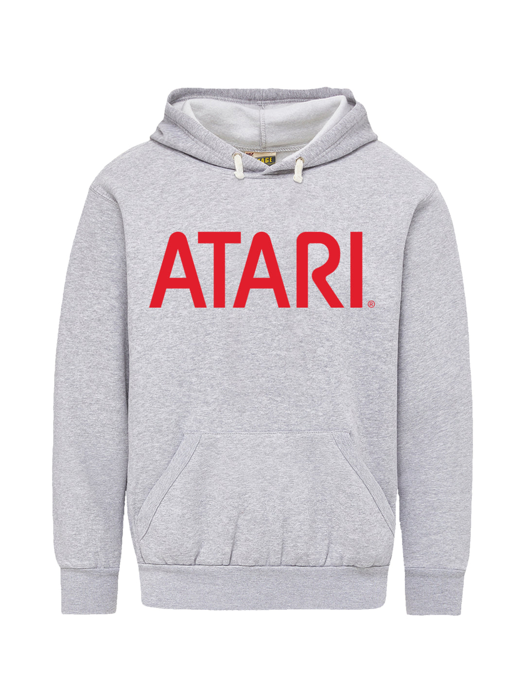 Atari Games Red Retro Gaming with Vintage Fleece Hood