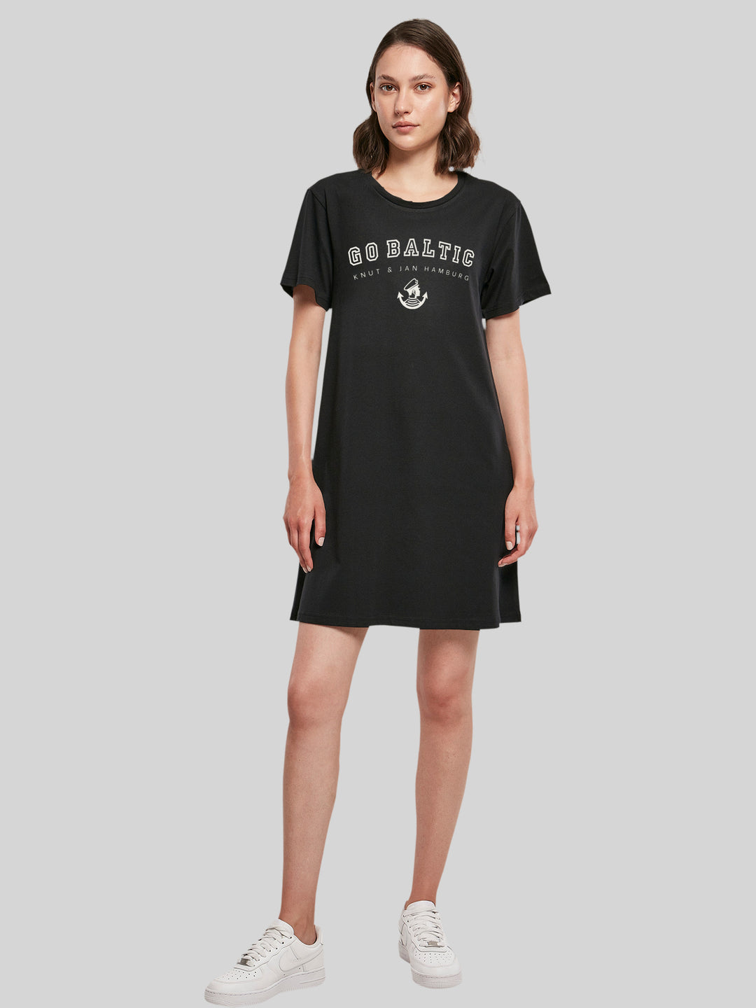WIETE | Damen T-Shirt Kleid Go Baltic