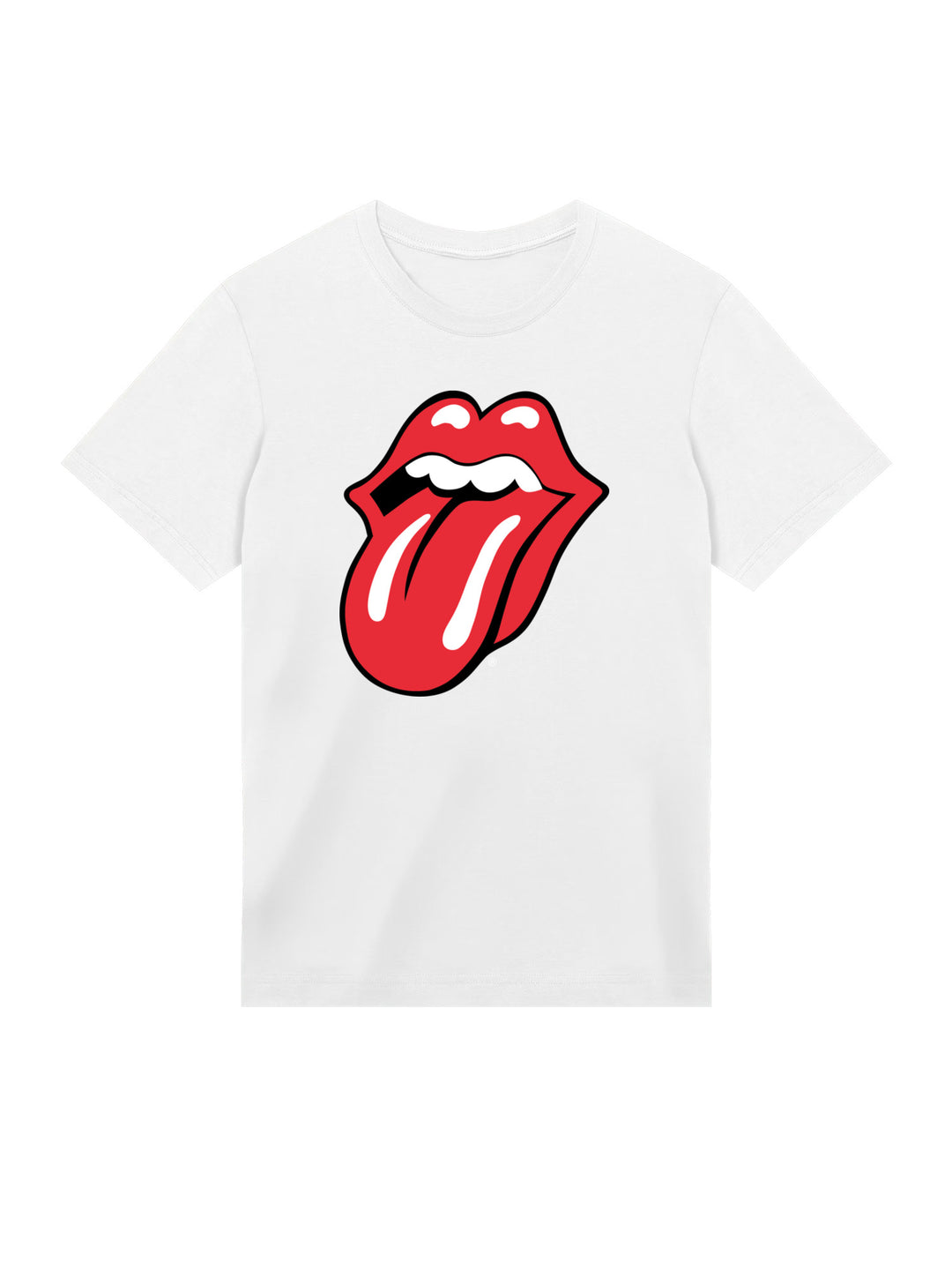The Rolling Stones Classic Tongue Blk with True Blanks | Mens Regular Tee