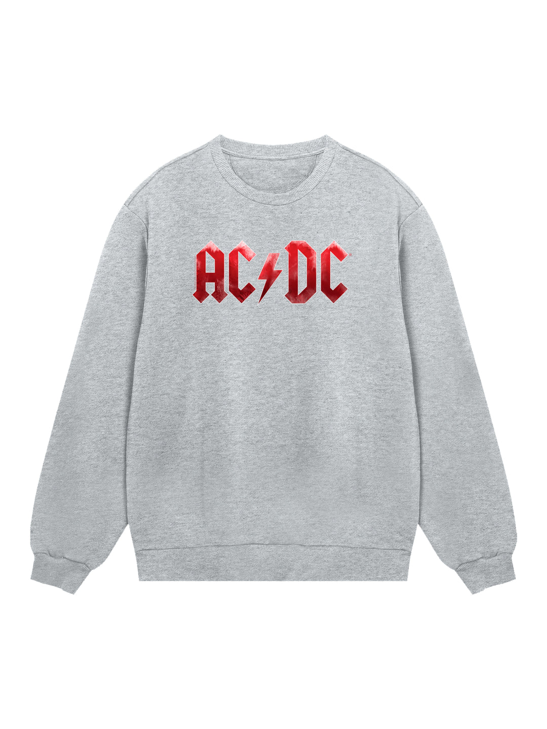 ACDC Red Ice Logo with True Blanks | Mens Regular Sweater