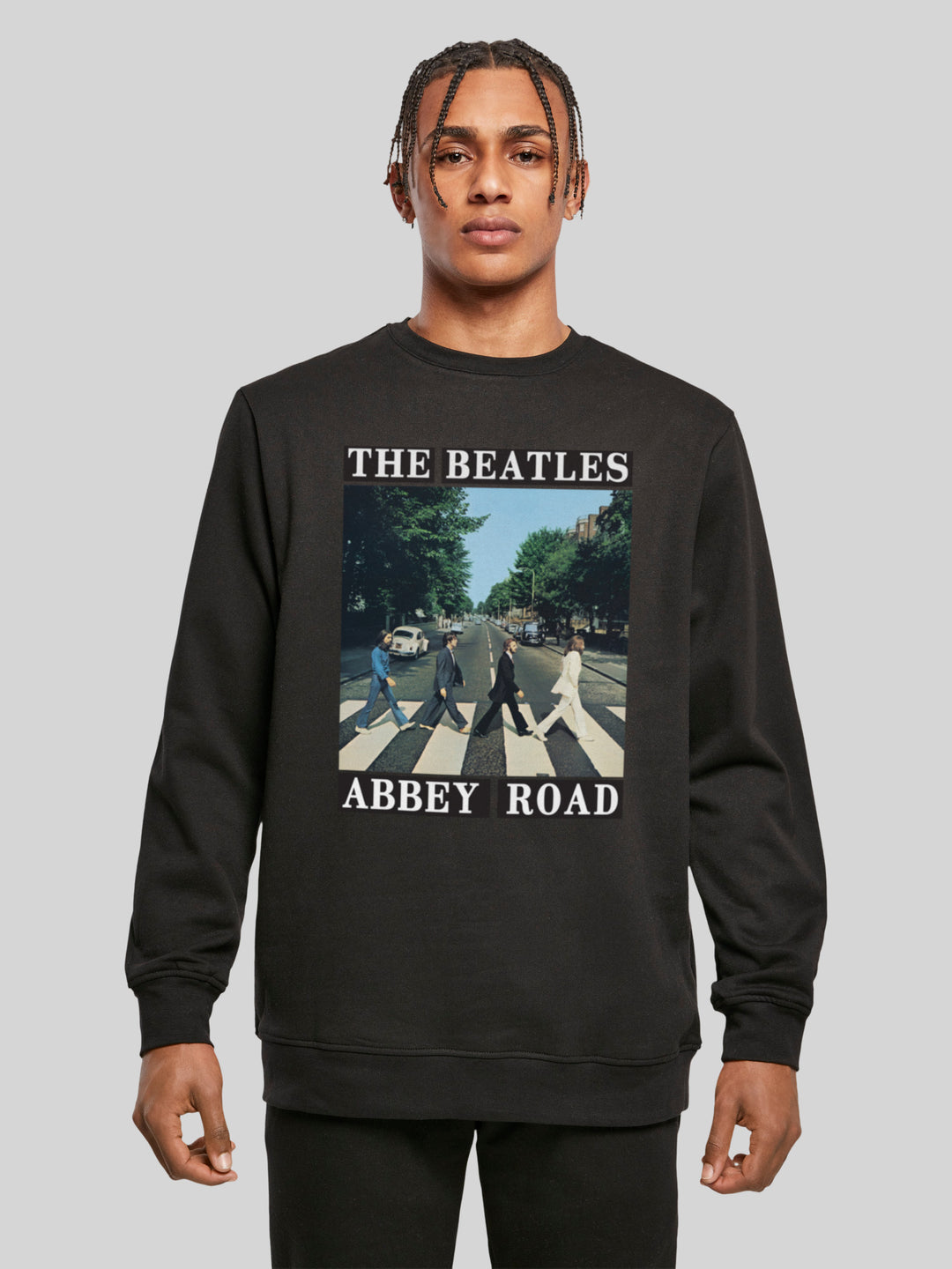 Men | Road Longsleeve – | F4NT4STIC Sweater Abbey Beatles Sweatshirt The