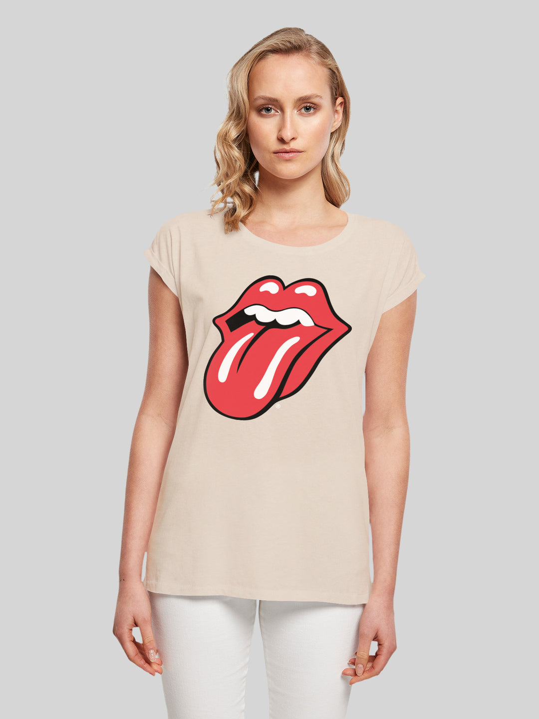 The Rolling Stones T-Shirt | Short F4NT4STIC – Premium Lad Classic Sleeve Tongue 