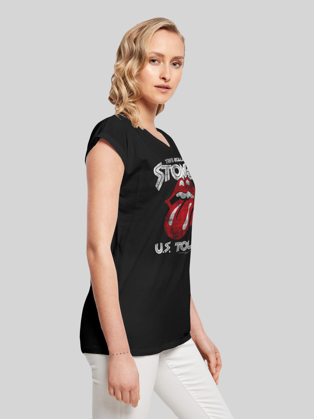 The Rolling Stones T-Shirt | US Tour '78 | Premium Short Sleeve Ladies Tee